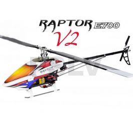 TT4761K20 Raptor E700 V2 Flybarless Helicopter  Kit